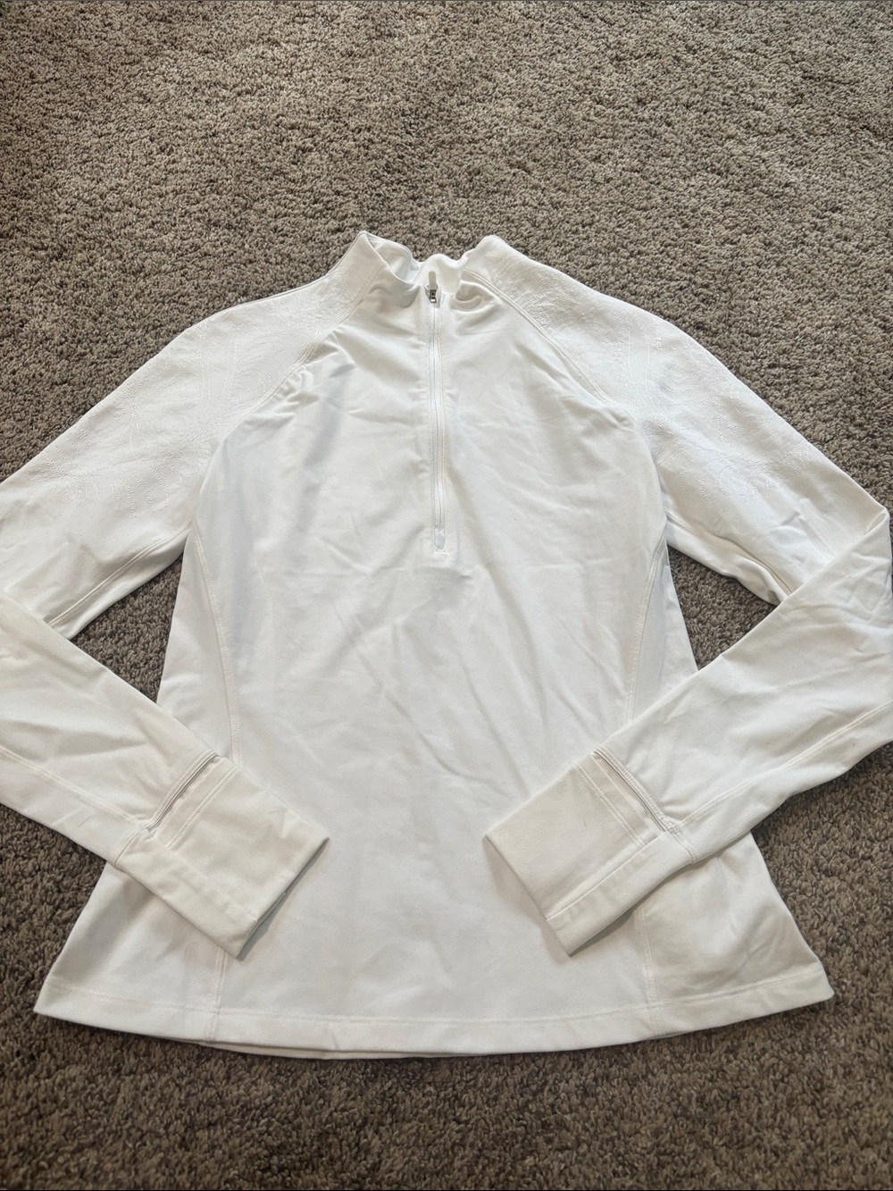 Lululemon Toasty Tech 1/2 Zip size 8